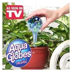  Aqua Globes Mini   Set of 3   Waters Plants Perfectly 