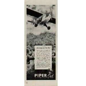   Piper L 4.  1943 PIPER Cub Ad, A5256. 19430726 