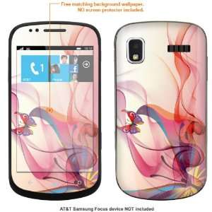  Protective Decal Skin STICKER for AT&T Samsung Focus case 