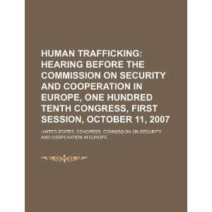  Human trafficking hearing before the Commission on 
