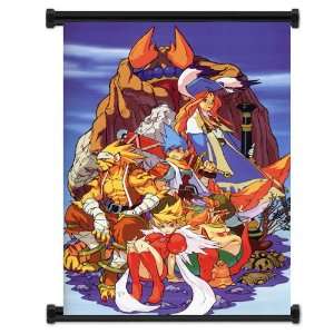  Breath of Fire Game Fabric Wall Scroll Poster (16x21 