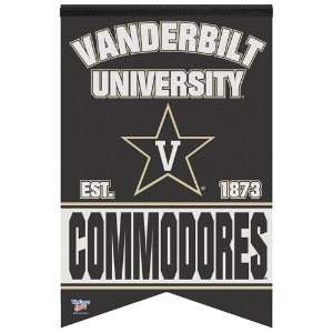 Vanderbilt University Premium Felt Banner 17x26