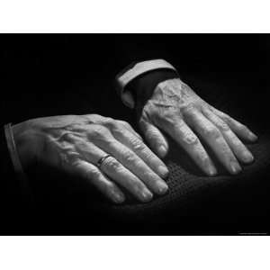  Hands of Russian Piano Virtuoso Sergei Rachmaninoff, with 