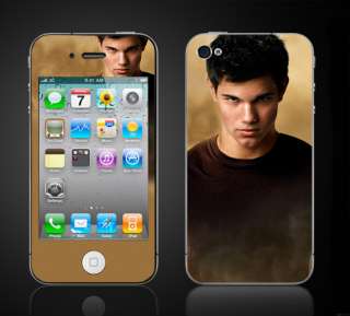 Apple iPhone 4   Twilight Team Jacob #2 Eclipse New Moon Skin Kit
