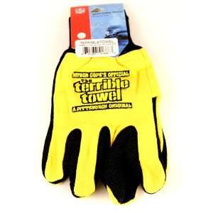    Pittsburgh Steelers Terrible Towel Gloves