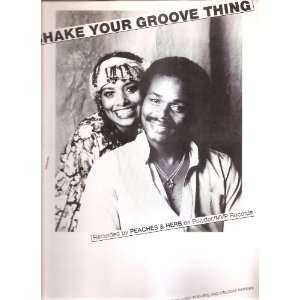  Sheet Music Shake Your Groove Thing Peaches And Herb 215 