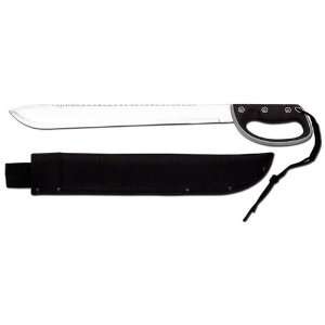   Blade Black Gray Full Guard Rubber Overmold Handle