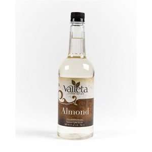 Valetta Flavor Company Almond Coffee Syrup, 25.4 Ounce Bottle  
