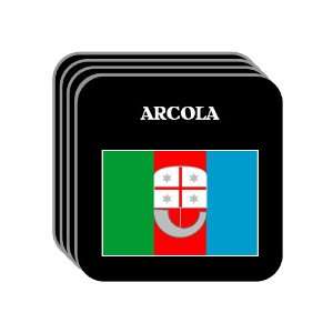  Italy Region, Liguria   ARCOLA Set of 4 Mini Mousepad 