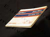 Alfa Romeo sprint veloce (1979) Owners Manual  