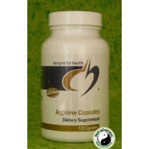  Designs for Health   Arginine   750 mg   120 capsules 