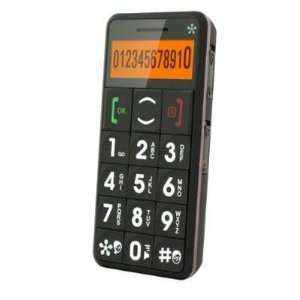  New Just5 J509 Cellular Phone Bar Black Passive Matrix Stn 