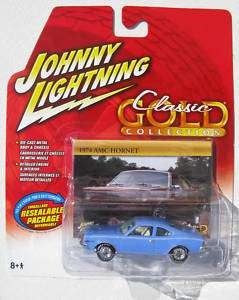JOHNNY LIGHTNING R29 CLASSIC GOLD 1974 AMC HORNET  