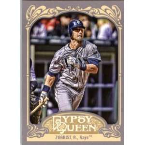   Ben Zobrist   Tampa Bay Rays (ENCASED MLB Trading Card) Sports