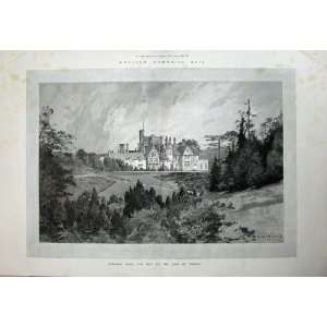   1897 View Cowdray Park Earl Egmont English Homes Art