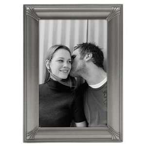  FLARED PEWTER frame with corner accents   4x6 Camera 
