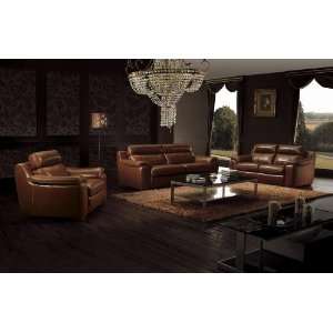  BO3936 Modern Brown Leather Living Room Furniture