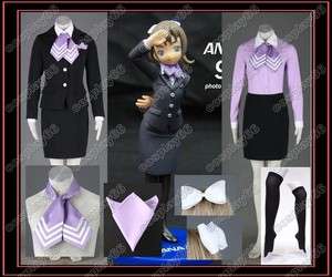 Aviation Uniform Culture Stewardess Dress IX Cosplay  
