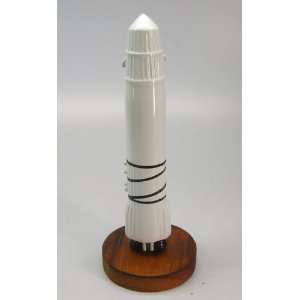   Military Blue Streak Missile Wood Model Rocket Small 