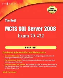   2008 Exam 70 432 Prep Kit Database Implementation and Maintenance