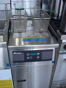 Pitco Natural Gas Fryer SG14 JS 40 50lb. Oil Capacity  