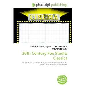  20th Century Fox Studio Classics (9786133933934) Books
