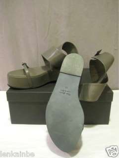 Ann Demeulemeester Avant Garde Wedge Sandals Shoe 40 10  