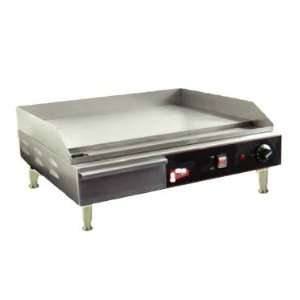   Griddle, electric, 24w x 16d x 1/2 thick