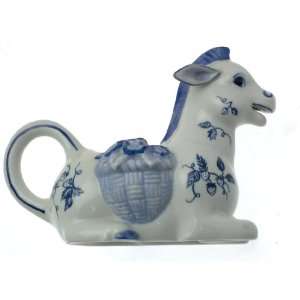   Pitchers by Hallie Greer   Donkey creamer   F413