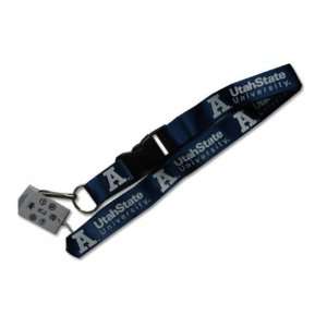  Utah State Aggies Lanyard Keychain Id Holder Ticket 