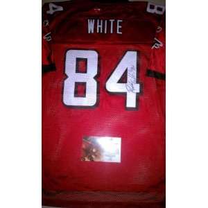  Roddy White Signed Atlanta Falcons Jersey 