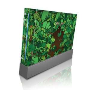   Design Skin Decal Sticker for Nintendo Wii Body Console Electronics