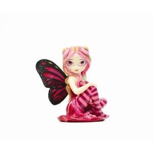  Large Pink Lightning Strangeling Fairy Figurine 8212