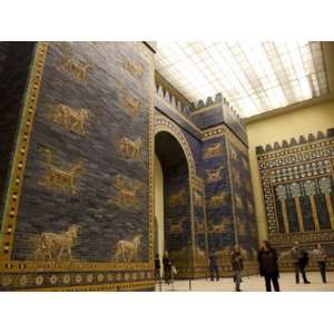 Ishtar Gate From Babylon at Berlin Pergamon Museum, Berlin, Germany 
