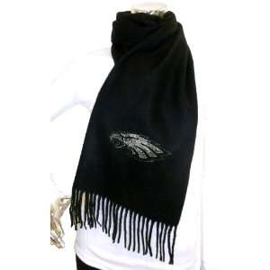   Eagles Light Cashmere Scarf with Crystal Team Logo