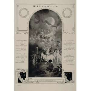  1912 Silvester New Years Eve Meyer Jules Grun Print 