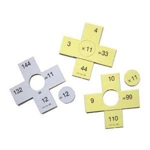    Cross Math Puzzles Multiplication & Division
