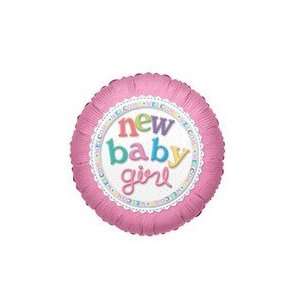   New Baby Girl Balloon   Mylar Balloon Foil