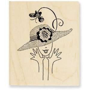  Mod Hatter   Rubber Stamps Arts, Crafts & Sewing