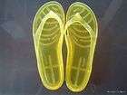 Tola Womens Yellow Jelly Jellies Thong Flip Flop 7 New items in 