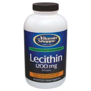 Vitamin Shoppe   Lecithin, 1200 mg, 300 softgels