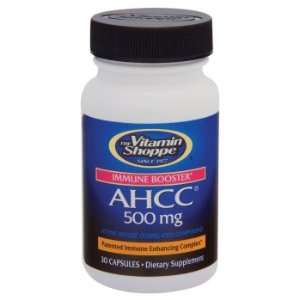 Vitamin Shoppe   Ahcc, 500 mg, 30 capsules