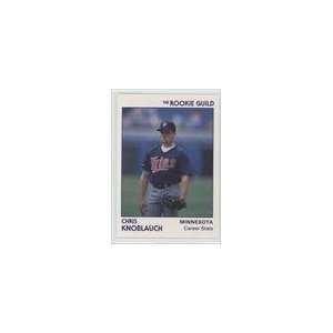  1991 Star Knoblauch Rookie Guild #13   Chris Knoblauch 