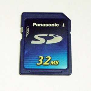  Panasonic 32mb SD Card
