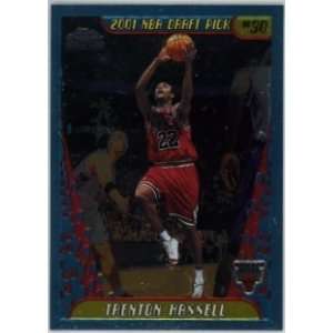  Trenton Hassell Chicago Bulls 2001 02 Topps Chrome Rookie 