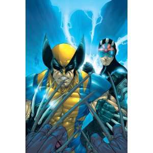   Cover Wolverine and Havok by Salvador Larroca, 48x72