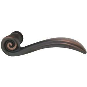 Emtek C805EN Oil Rubbed Bronze   Elan Designer Brass Dummy Door Levers 