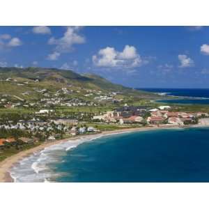 com Elevated View over Frigate Bay and Frigate Beach North, St. Kitts 