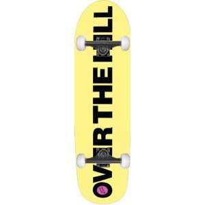  Skate Mental Over The Hill Complete Skateboard   8.5 w 