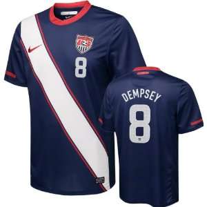  Clint Dempsey #8 Navy Nike Soccer Jersey United States Soccer 